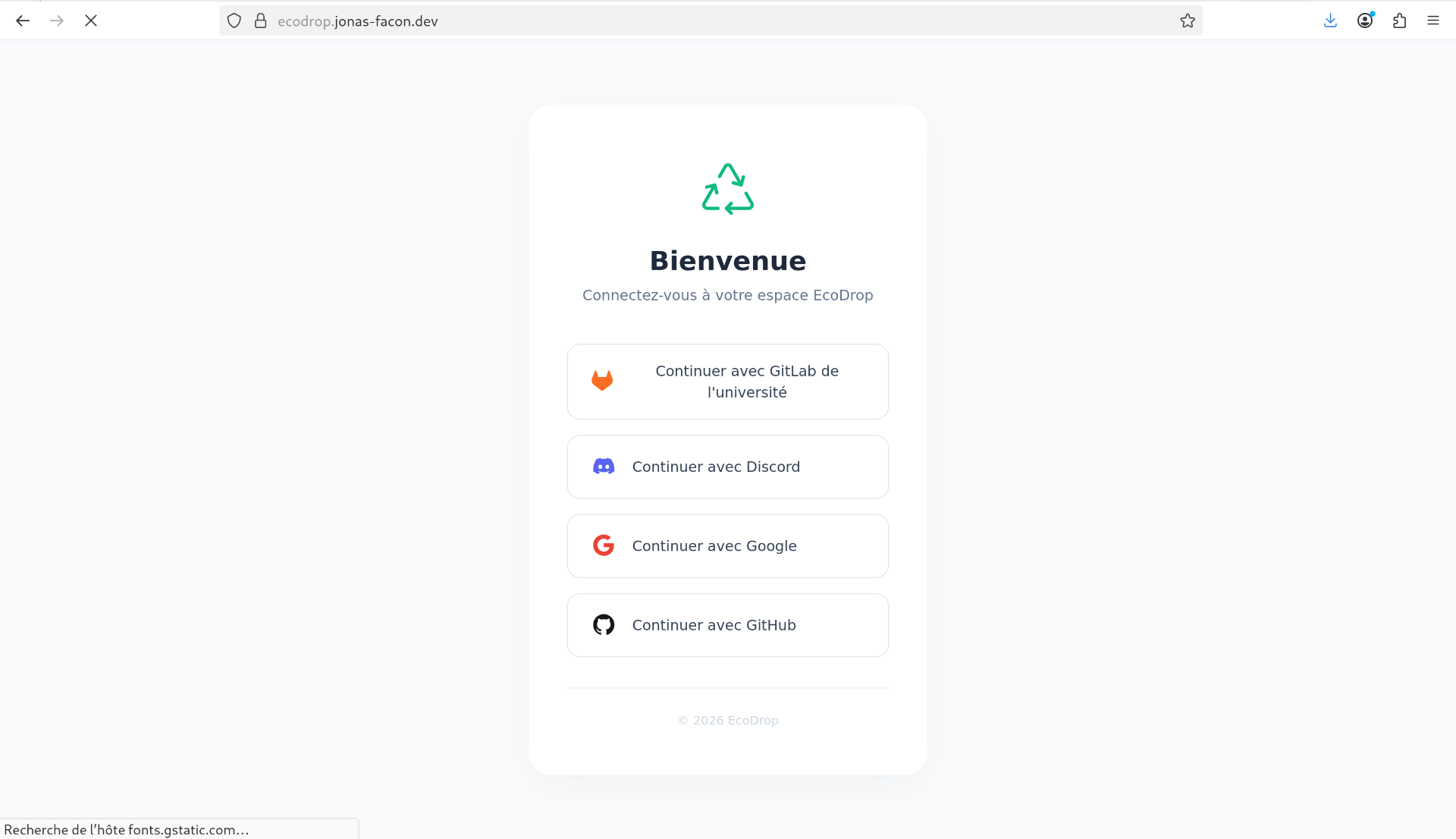 EcoDrop API
